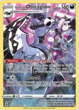 Galarian Obstagoon (TG10/TG30) — Estrelas Radiantes - Galeria de Treinadores