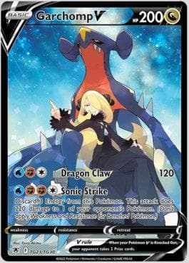 Carta Garchomp-V (TG23/TG30) do set Estrelas Radiantes - Galeria de Treinadores — Pokémon TCG | Bynx