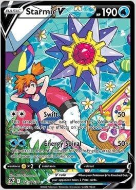 Carta Starmie-V (TG13/TG30) do set Estrelas Radiantes - Galeria de Treinadores — Pokémon TCG | Bynx