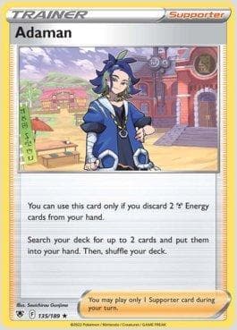 Carta Adaman (135/189) do set Estrelas Radiantes — Pokémon TCG | Bynx