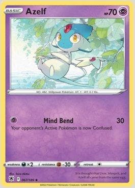Carta Azelf (067/189) do set Estrelas Radiantes — Pokémon TCG | Bynx