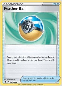 Carta Feather Ball (141/189) do set Estrelas Radiantes — Pokémon TCG | Bynx