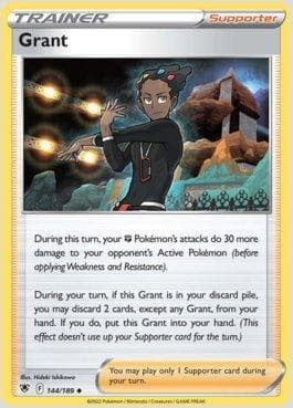 Carta Grant (144/189) do set Estrelas Radiantes — Pokémon TCG | Bynx
