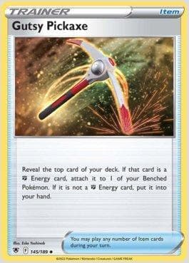 Carta Gutsy Pickaxe (145/189) do set Estrelas Radiantes — Pokémon TCG | Bynx