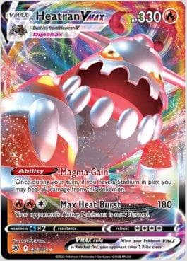 Carta Heatran-VMAX (026/189) do set Estrelas Radiantes — Pokémon TCG | Bynx