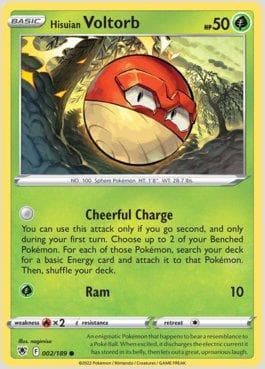 Carta Hisuian Voltorb (002/189) do set Estrelas Radiantes — Pokémon TCG | Bynx