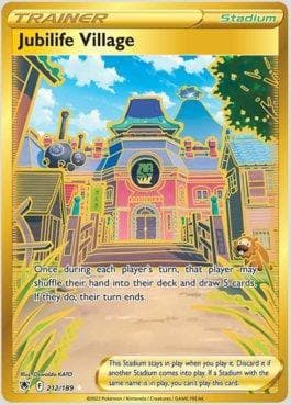 Carta Jubilife Village (212/189) do set Estrelas Radiantes — Pokémon TCG | Bynx