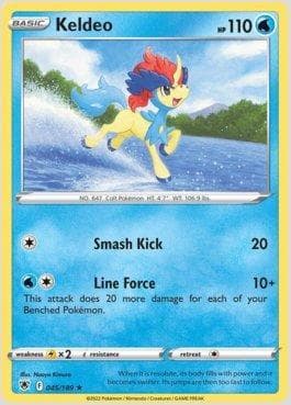 Carta Keldeo (045/189) do set Estrelas Radiantes — Pokémon TCG | Bynx