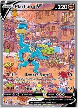 Carta Machamp-V (172/189) do set Estrelas Radiantes — Pokémon TCG | Bynx