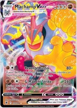 Carta Machamp-VMAX (073/189) do set Estrelas Radiantes — Pokémon TCG | Bynx