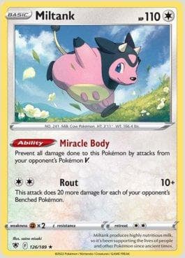 Carta Miltank (126/189) do set Estrelas Radiantes — Pokémon TCG | Bynx