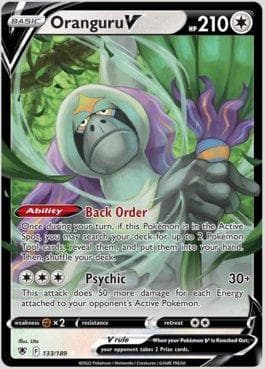 Carta Oranguru-V (133/189) do set Estrelas Radiantes — Pokémon TCG | Bynx