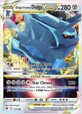 Carta Origin Forme Dialga-VSTAR (114/189) do set Estrelas Radiantes — Pokémon TCG | Bynx