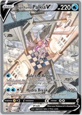 Carta Origin Forme Palkia-V (167/189) do set Estrelas Radiantes — Pokémon TCG | Bynx