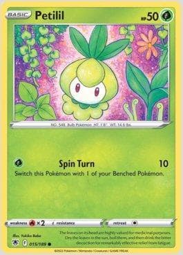 Carta Petilil (015/189) do set Estrelas Radiantes — Pokémon TCG | Bynx