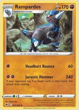 Carta Rampardos (077/189) do set Estrelas Radiantes — Pokémon TCG | Bynx