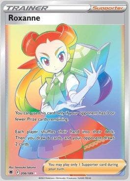 Carta Roxanne (206/189) do set Estrelas Radiantes — Pokémon TCG | Bynx