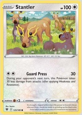 Carta Stantler (125/189) do set Estrelas Radiantes — Pokémon TCG | Bynx