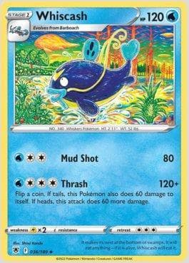 Carta Whiscash (036/189) do set Estrelas Radiantes — Pokémon TCG | Bynx