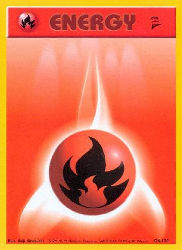 Carta Fire Energy (126/130) do set Base Set 2 — Pokémon TCG | Bynx