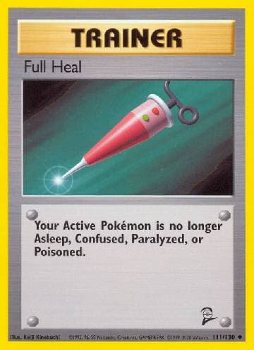 Full Heal (111/130) — Base Set 2