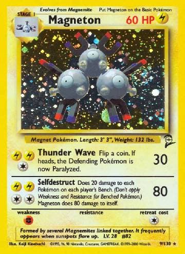 Magneton (9/130) — Base Set 2