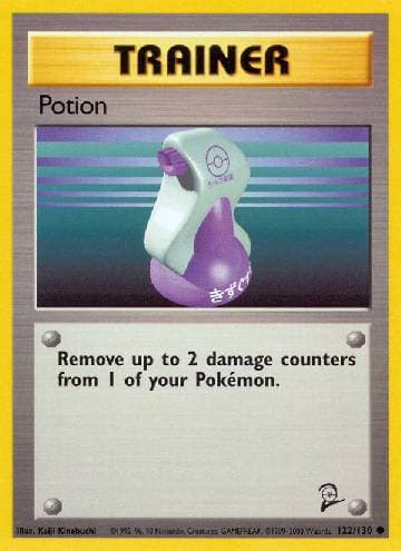 Carta Potion (122/130) do set Base Set 2 — Pokémon TCG | Bynx