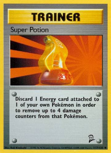 Super Potion (117/130) — Base Set 2