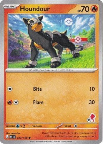Houndour (039/060) — Liga BR — B24AD