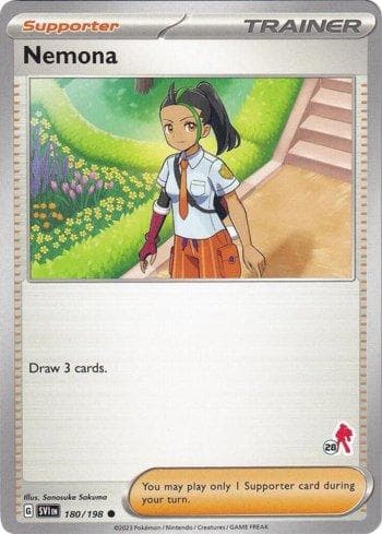 Carta Nemona (028/060) do set Liga BR — B24AD — Pokémon TCG | Bynx