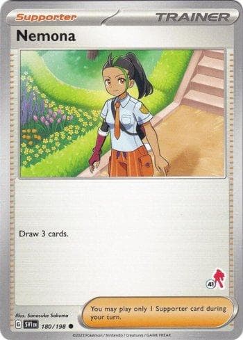 Carta Nemona (041/060) do set Liga BR — B24AD — Pokémon TCG | Bynx