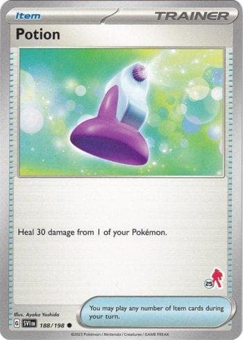 Carta Potion (025/060) do set Liga BR — B24AD — Pokémon TCG | Bynx