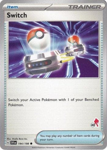 Carta Switch (040/060) do set Liga BR — B24AD — Pokémon TCG | Bynx