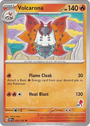 Volcarona (046/060) — Liga BR — B24AD