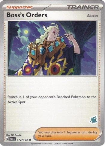 Carta Boss's Orders (010/019) do set Liga BR — B24DD — Pokémon TCG | Bynx