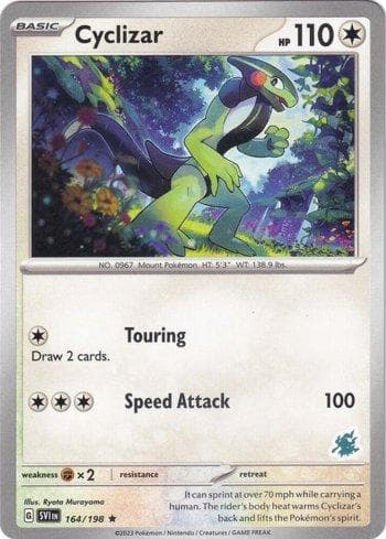 Carta Cyclizar (009/019) do set Liga BR — B24DD — Pokémon TCG | Bynx