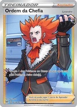 Carta Ordem da Chefia / Boss — Pokémon TCG | Bynx