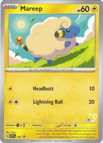 Carta Mareep (041/060) do set Liga BR — B24PD — Pokémon TCG | Bynx