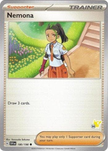 Carta Nemona (033/060) do set Liga BR — B24PD — Pokémon TCG | Bynx