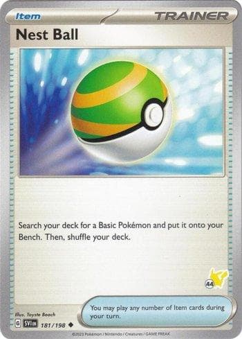 Carta Nest Ball (044/060) do set Liga BR — B24PD — Pokémon TCG | Bynx