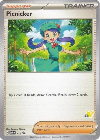 Carta Picnicker (026/060) do set Liga BR — B24PD — Pokémon TCG | Bynx
