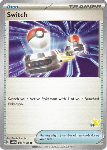 Carta Switch (036/060) do set Liga BR — B24PD — Pokémon TCG | Bynx