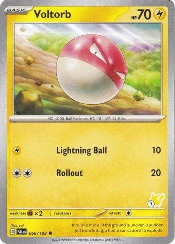 Carta Voltorb (001/060) do set Liga BR — B24PD — Pokémon TCG | Bynx