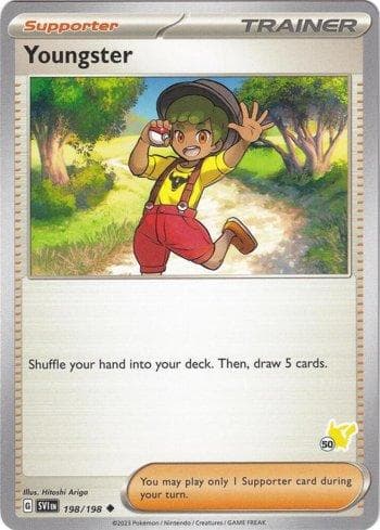 Carta Youngster (050/060) do set Liga BR — B24PD — Pokémon TCG | Bynx