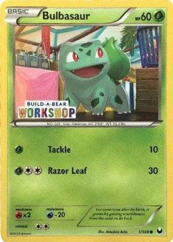 Carta Bulbasaur (001/014) do set Liga BR — BABWP — Pokémon TCG | Bynx