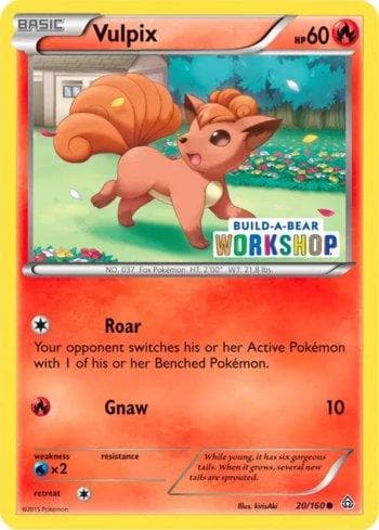 Carta Vulpix (020b/014) do set Liga BR — BABWP — Pokémon TCG | Bynx