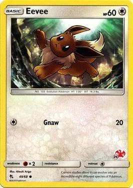 Eevee (26/60) — Battle Academy Box Set 2020 - Charizard Deck