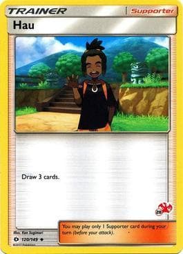 Carta Hau (28/60) do set Battle Academy Box Set 2020 - Charizard Deck — Pokémon TCG | Bynx