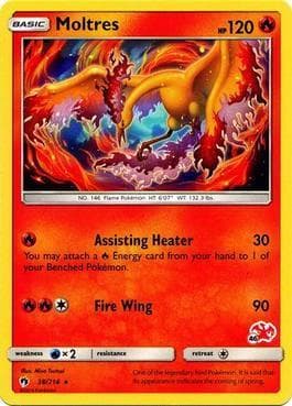 Carta Moltres (46/60) do set Battle Academy Box Set 2020 - Charizard Deck — Pokémon TCG | Bynx