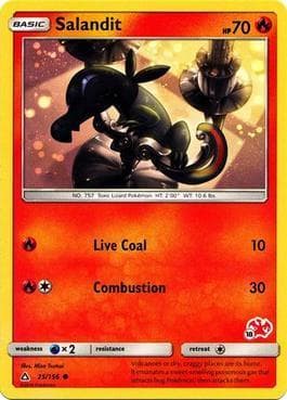 Carta Salandit (18/60) do set Battle Academy Box Set 2020 - Charizard Deck — Pokémon TCG | Bynx